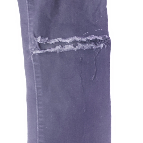 Abercrombie & Fitch Black Super Skinny Denim distressed Jeans - Picture 4 of 11